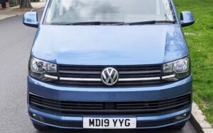 Acapulco Blue VW Campervan T6 front