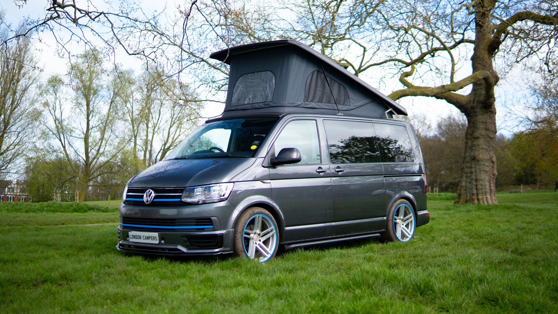 Vw Campervan Ranges VW Campervan T6 'Indium' - London Campers - Campervan hire London